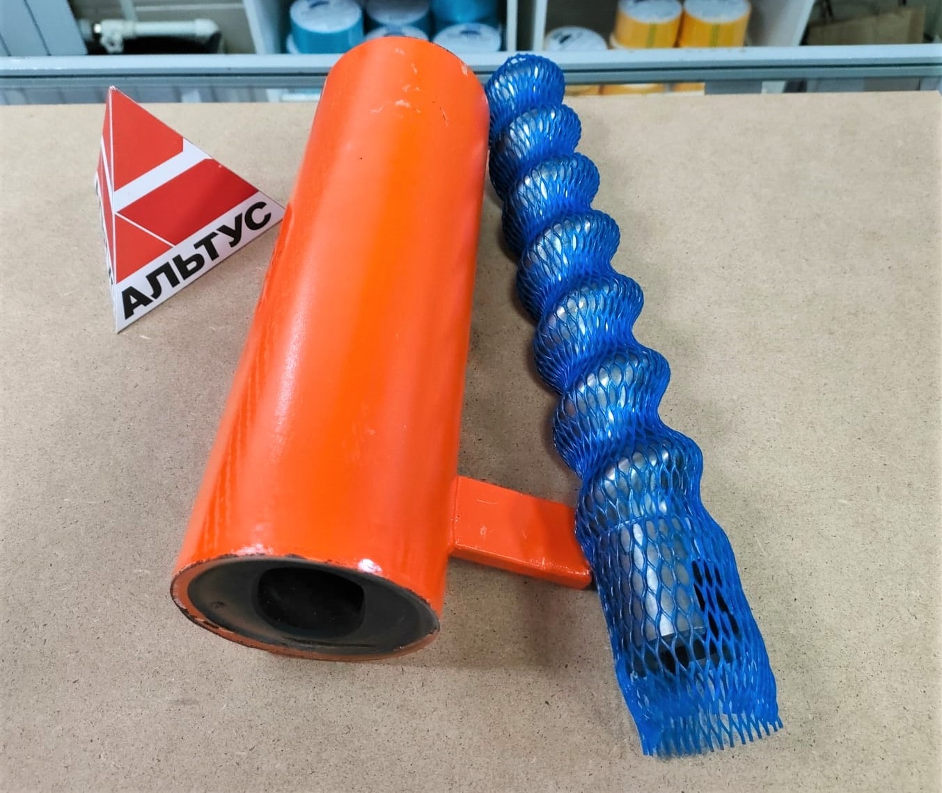 Шнековая пара D6-3 RAL2004-orange								