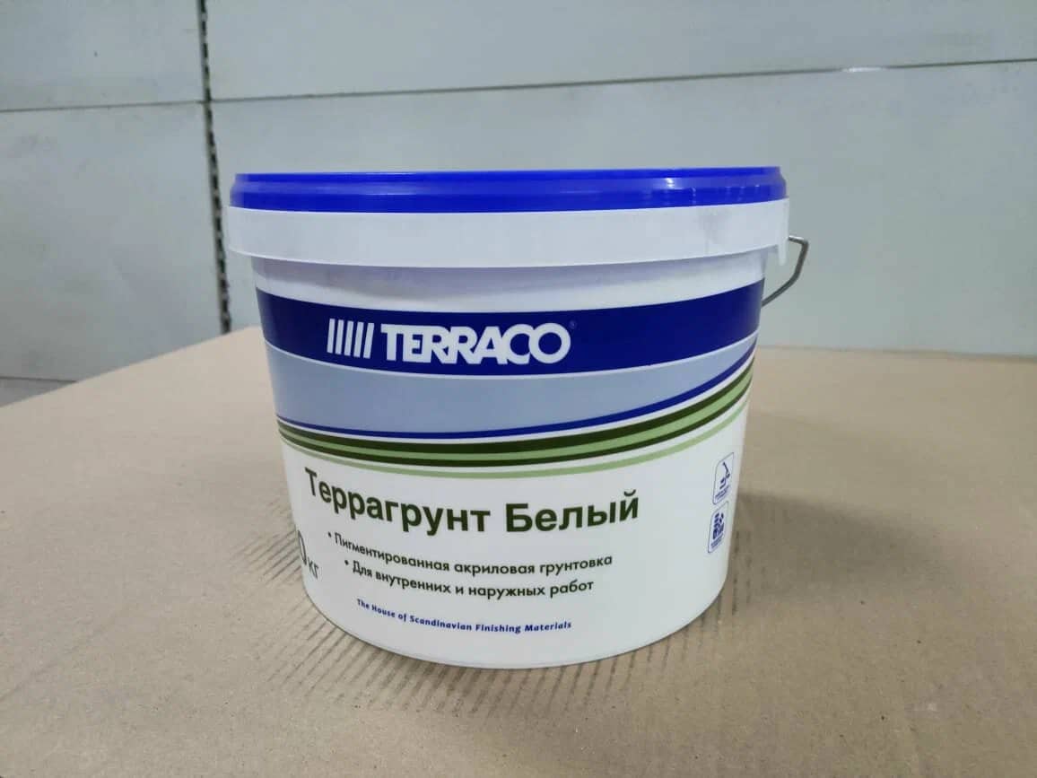 Грунт белый/колер. Terragrunt White/Colored 10кг (48) 140-4								