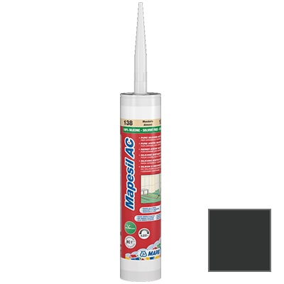 Герметик силиконовый Mapei Mapesil АC 120 черный (310мл)								