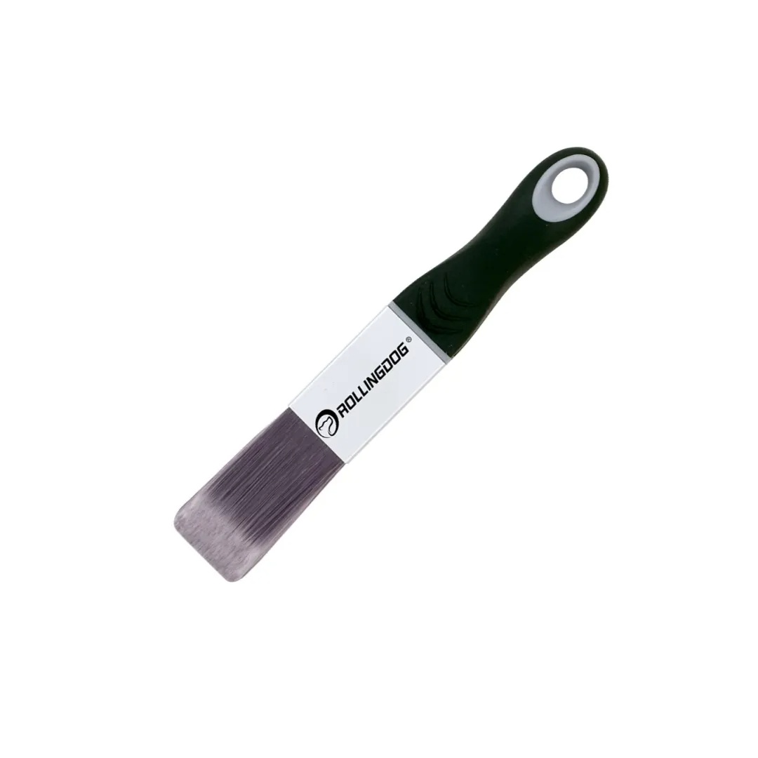 Кисть прямая 22мм с короткой резиновой ручкой (24) Rollingdog (10592)								