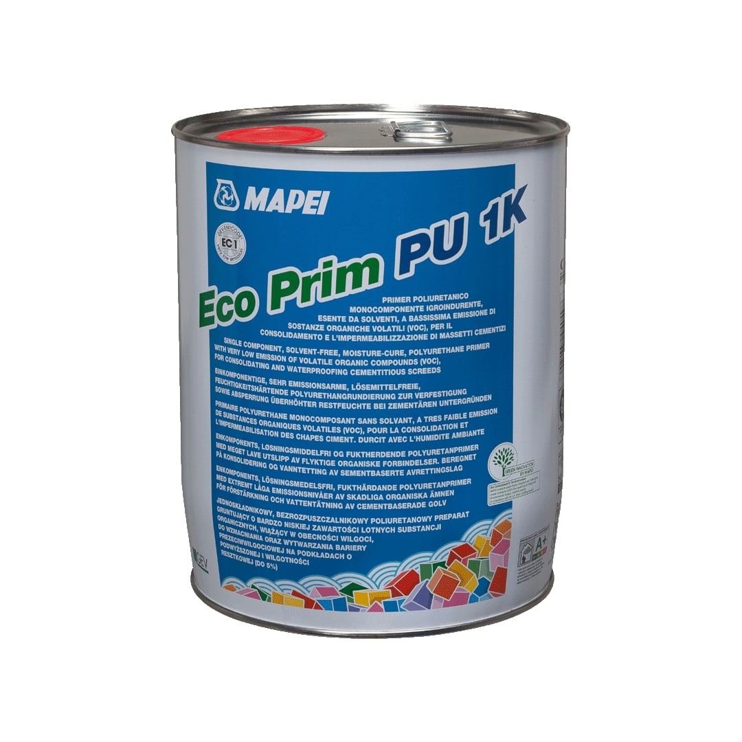 Грунтовка однокомпонентная полиуретановая Mapei ECO PRIM PU 1K  (10 кг)