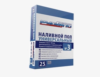 Пол наливной универсальный № 3 РУСГИПС, 25 кг								