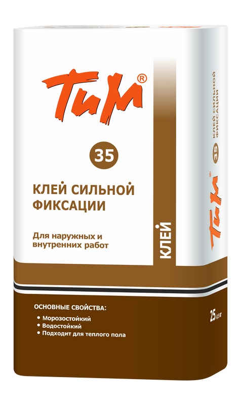 Клей высокой фиксации "ТиМ №35" 25 кг ДИСКОНТ