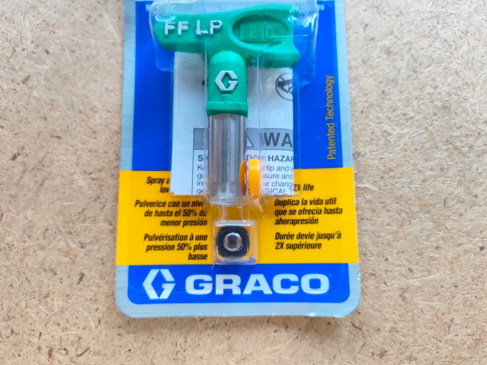 Сопло FFLP 210 для безвоздушного краскопульта GRACO / Грако