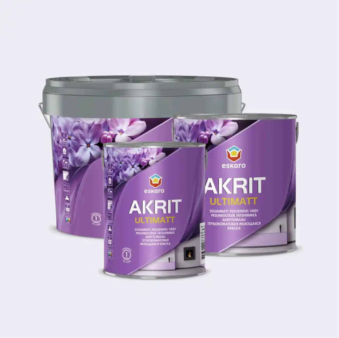Краска "Eskaro Akrit Ultimatt" 0,9л