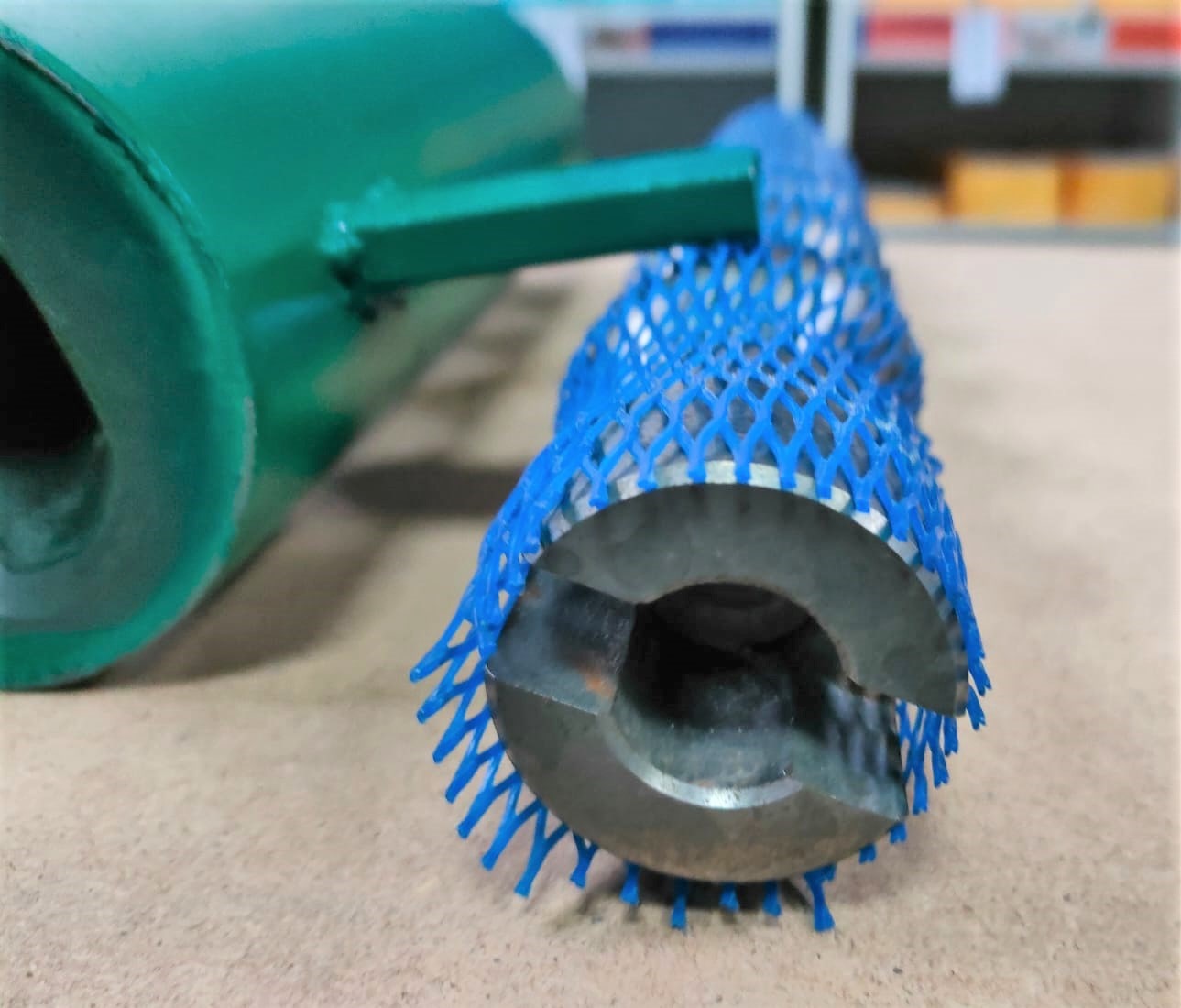 Шнековая пара mono D7-2.5 RAL6018-green PFT								