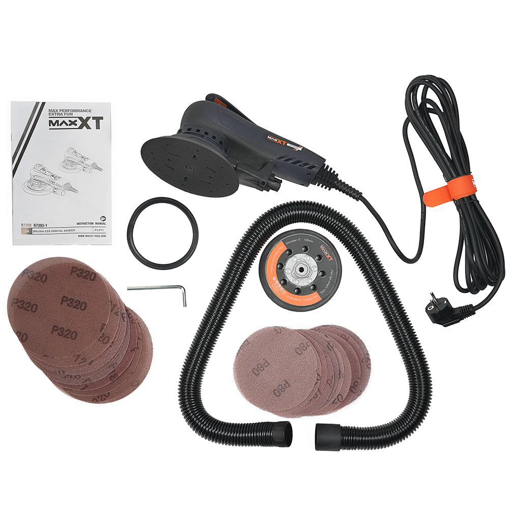 Орбитальная шлифовальная машинка MAXXT R7303-150/125, 5,0 мм								