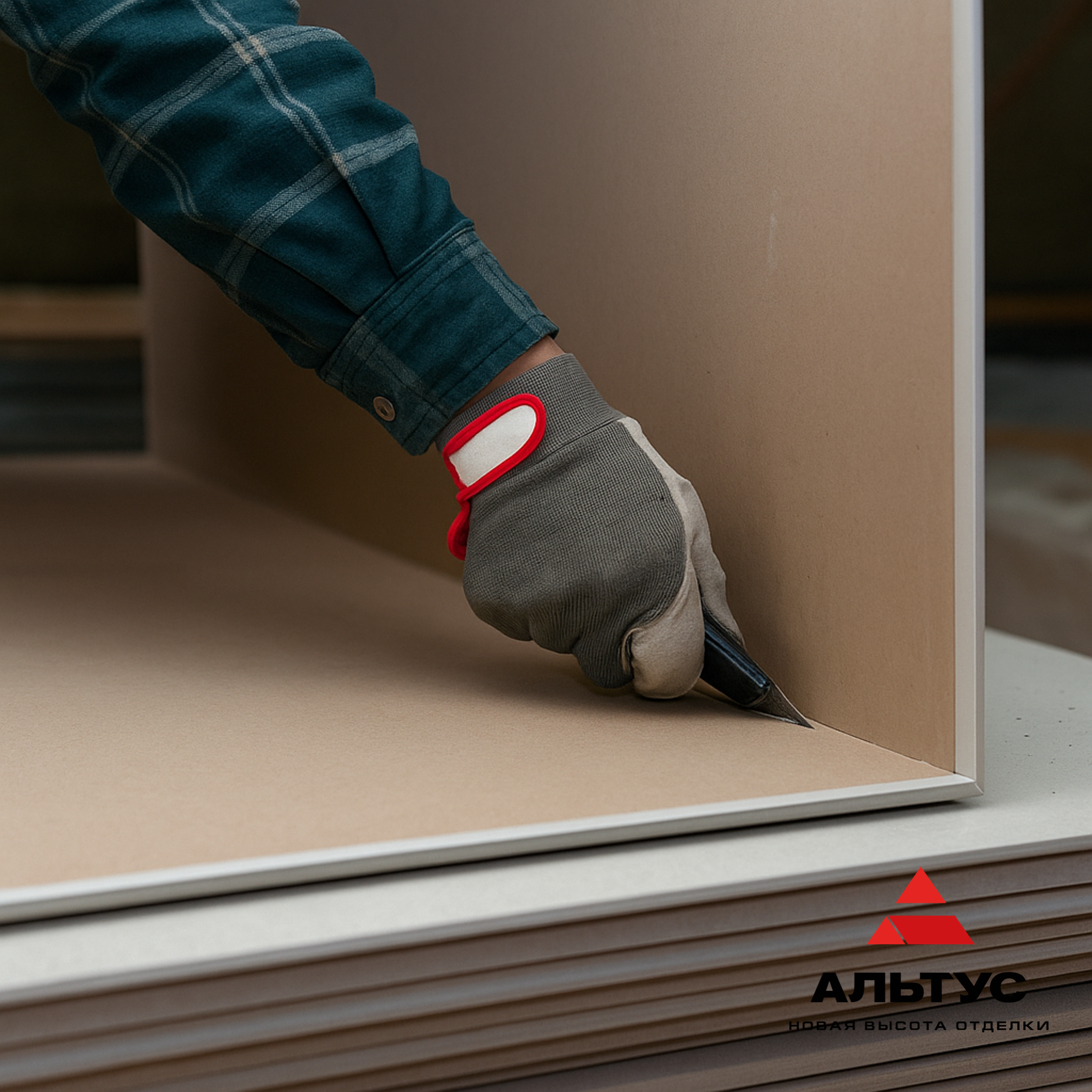 Как правильно резать и монтировать гипсокартон своими руками