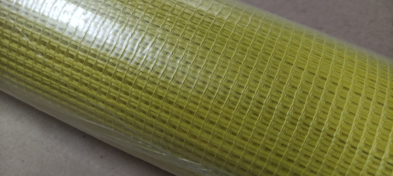 Сетка стеклотканевая фасадная Polinet 5мм*5мм (1м*20м) 145 гр. (Желтая)