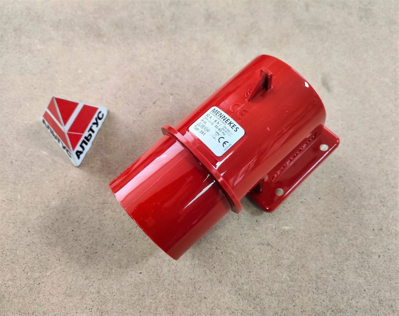 Вилка 32/400/5 приборная 391 IP44 Mennekes								
