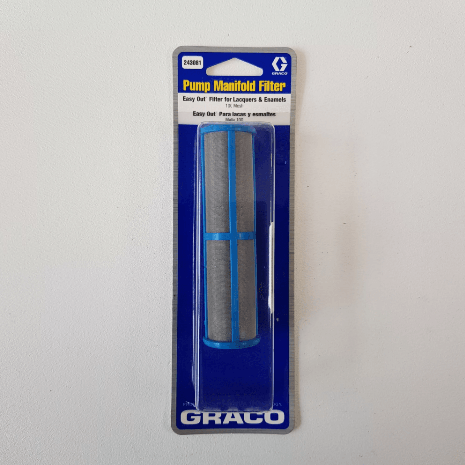 Фильтр коллектора насоса EASY OUT FILTERS (короткий), 290 CLASSIC, 100 меш Graco								