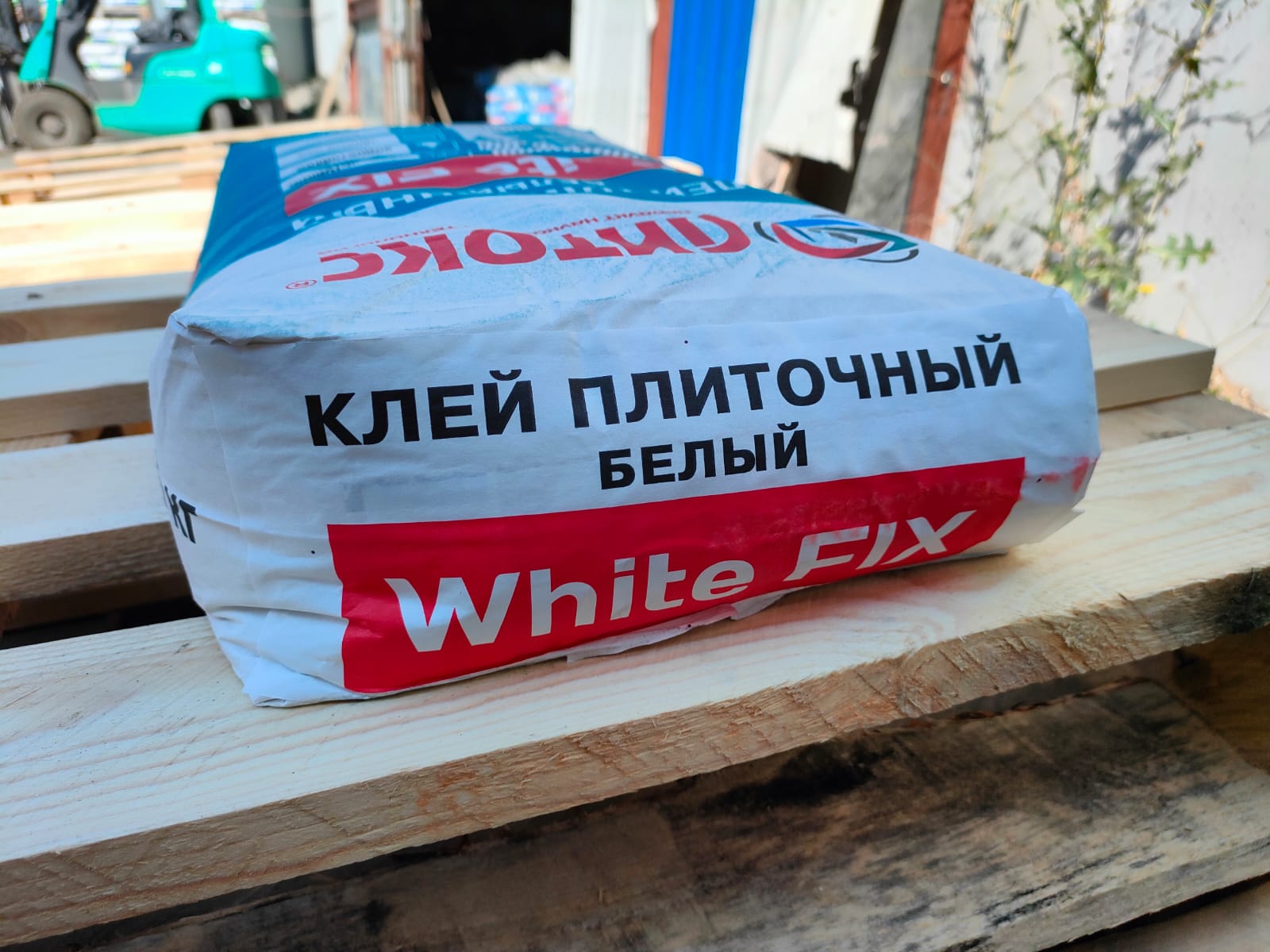Клей плиточный Литокс Whitе FIX 25 кг, белый