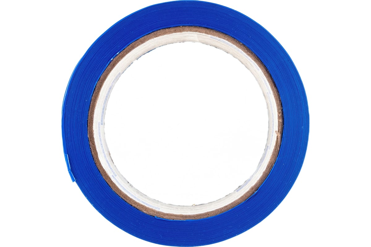 Малярная лента ПВХ, фасадная, для рельефных поверхностей, синяя 48мм х 25м BlueDolphin (02-4-01)
