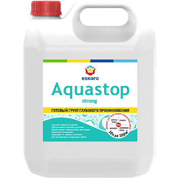 Грунт Eskaro Aquastop Strong 10л								