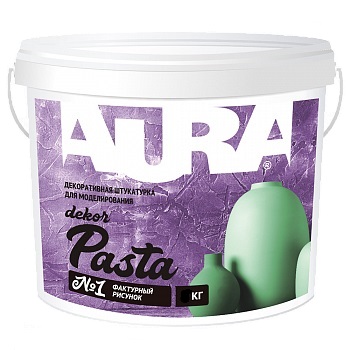 Декоративная штукатурка для декорирования Aura Dekor Dekor Pasta № 1 16 кг								