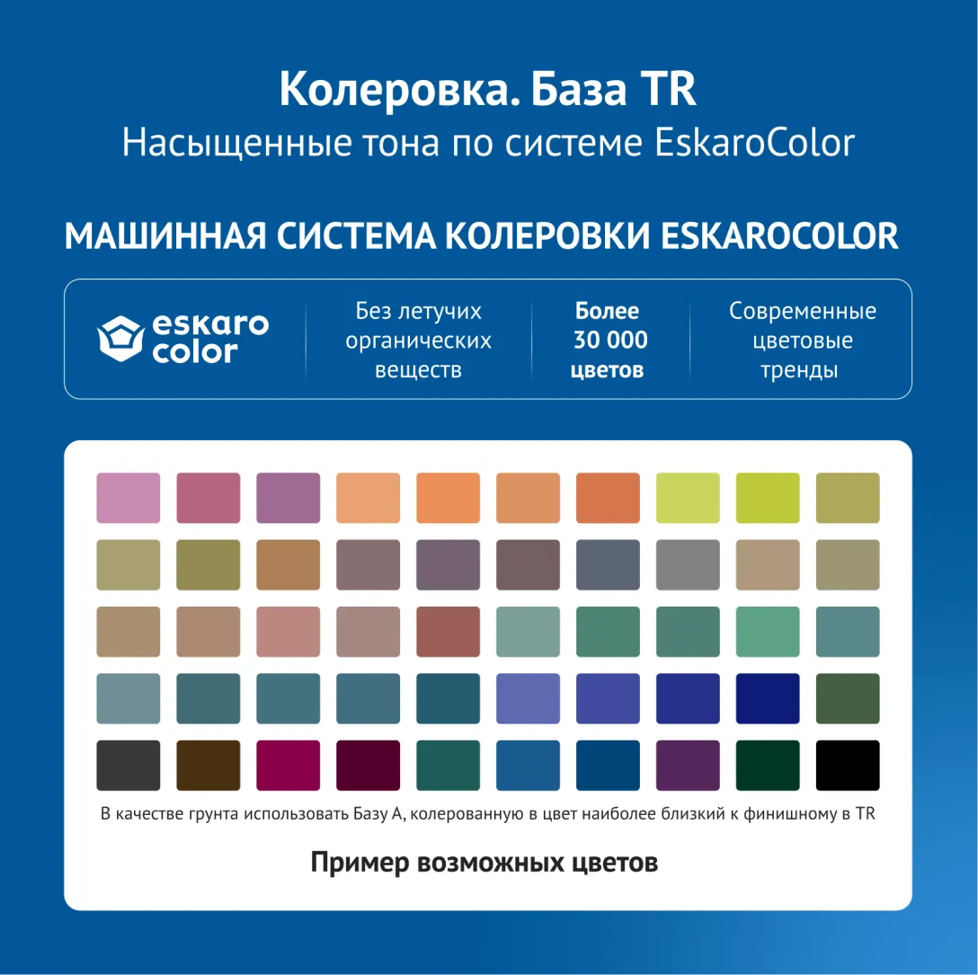 Моющаяся шелковоматовая краска для стен Eskaro Akrit 7 (База А - белая) 0,95 л