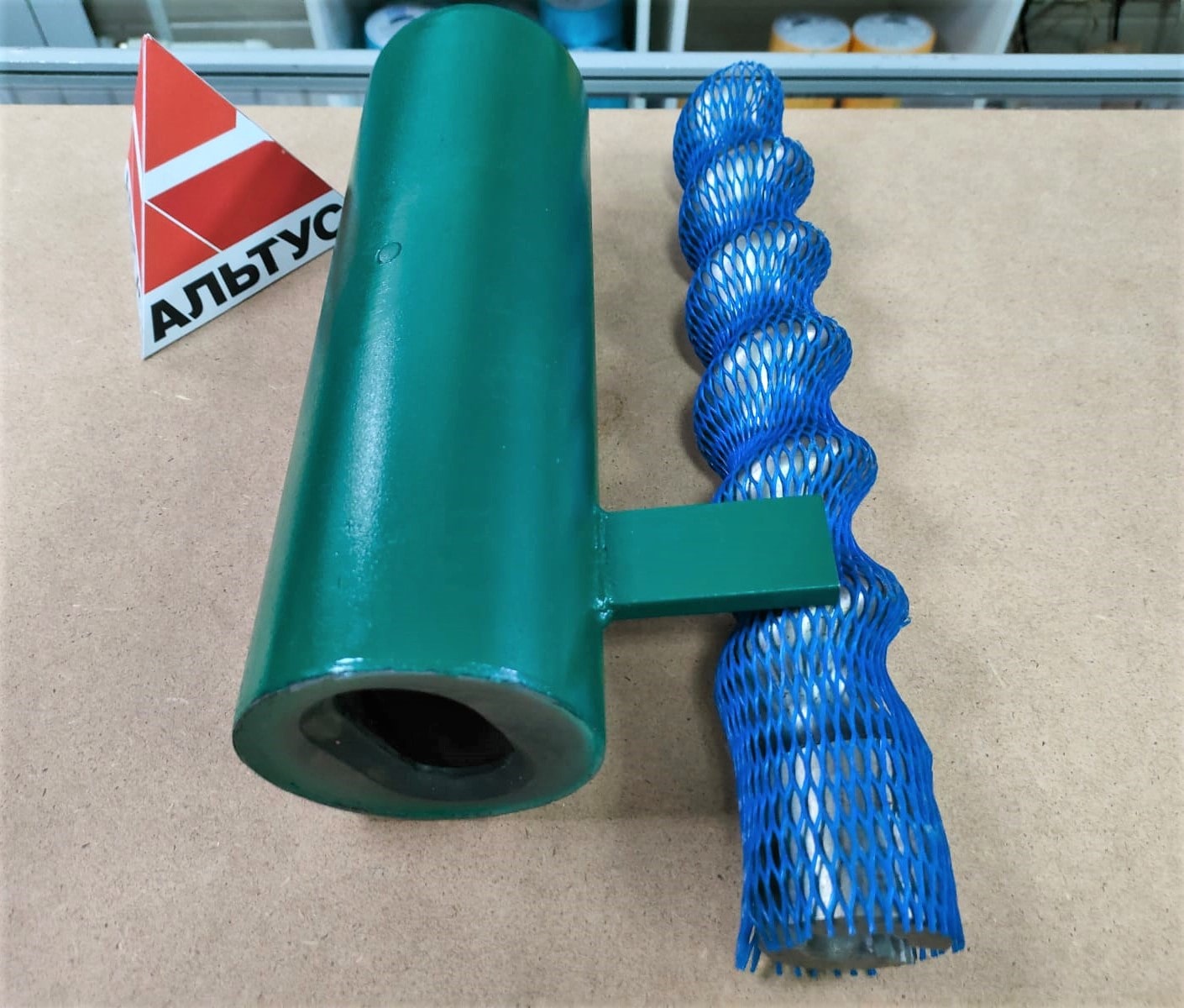 Шнековая пара mono D7-2.5 RAL6018-green PFT								