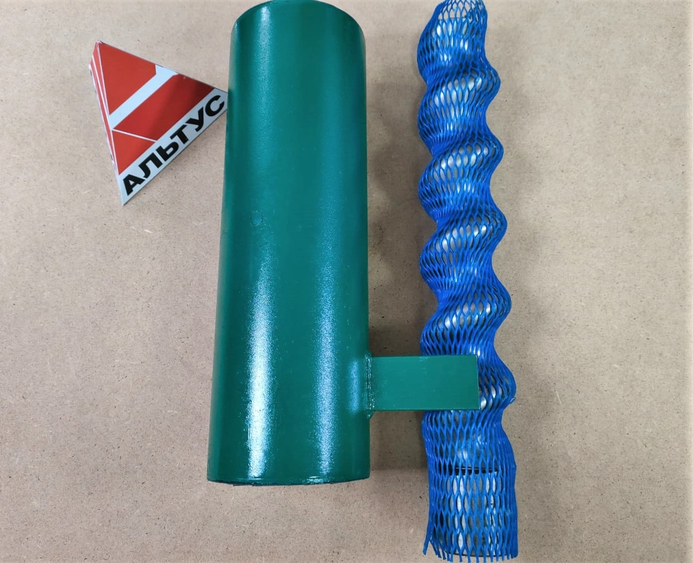 Шнековая пара mono D7-2.5 RAL6018-green PFT								