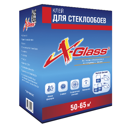 Клей для стеклообоев X-Glass  500 г								