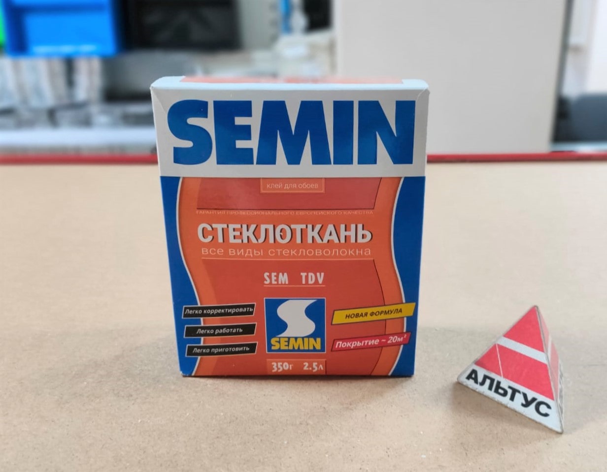 Клей сухой для стеклообоев SEM TDV 350 г								