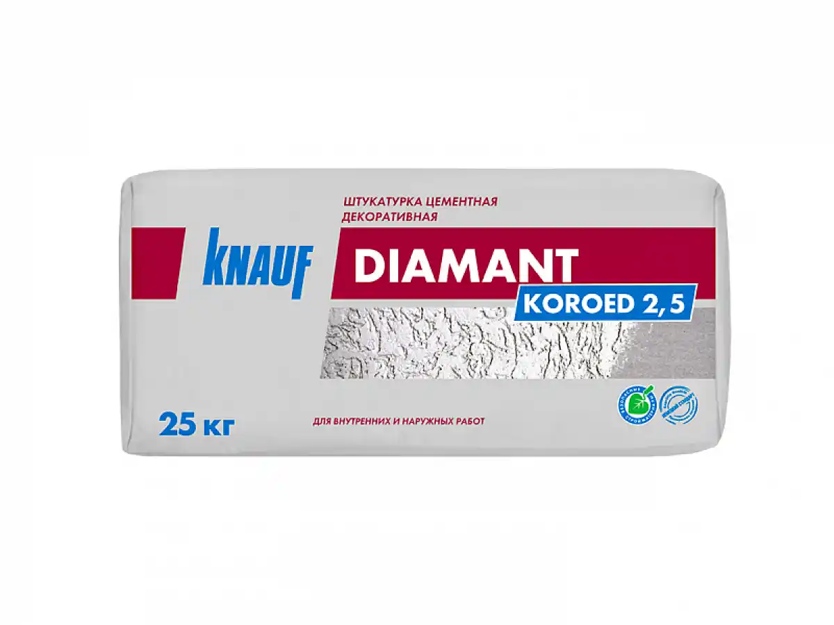 Диамант Короед 2,5  25 кг Кнауф