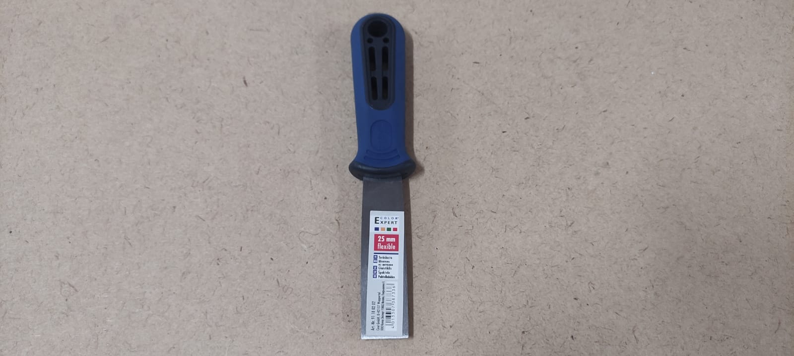 Шпатель, 25 мм, 2К-ручка высокополированная сталь Color Expert (91180202)