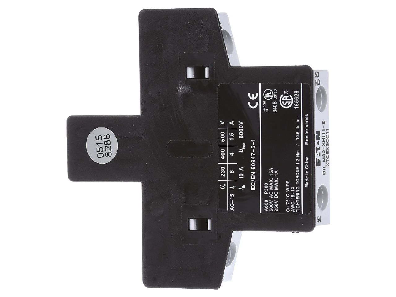 Контакт вспомогательный DILM 32-XHI11-S для PFT G4								