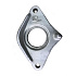 Всасывающий фланец D-насоса без уплотнительного кольца, оцинкованный
