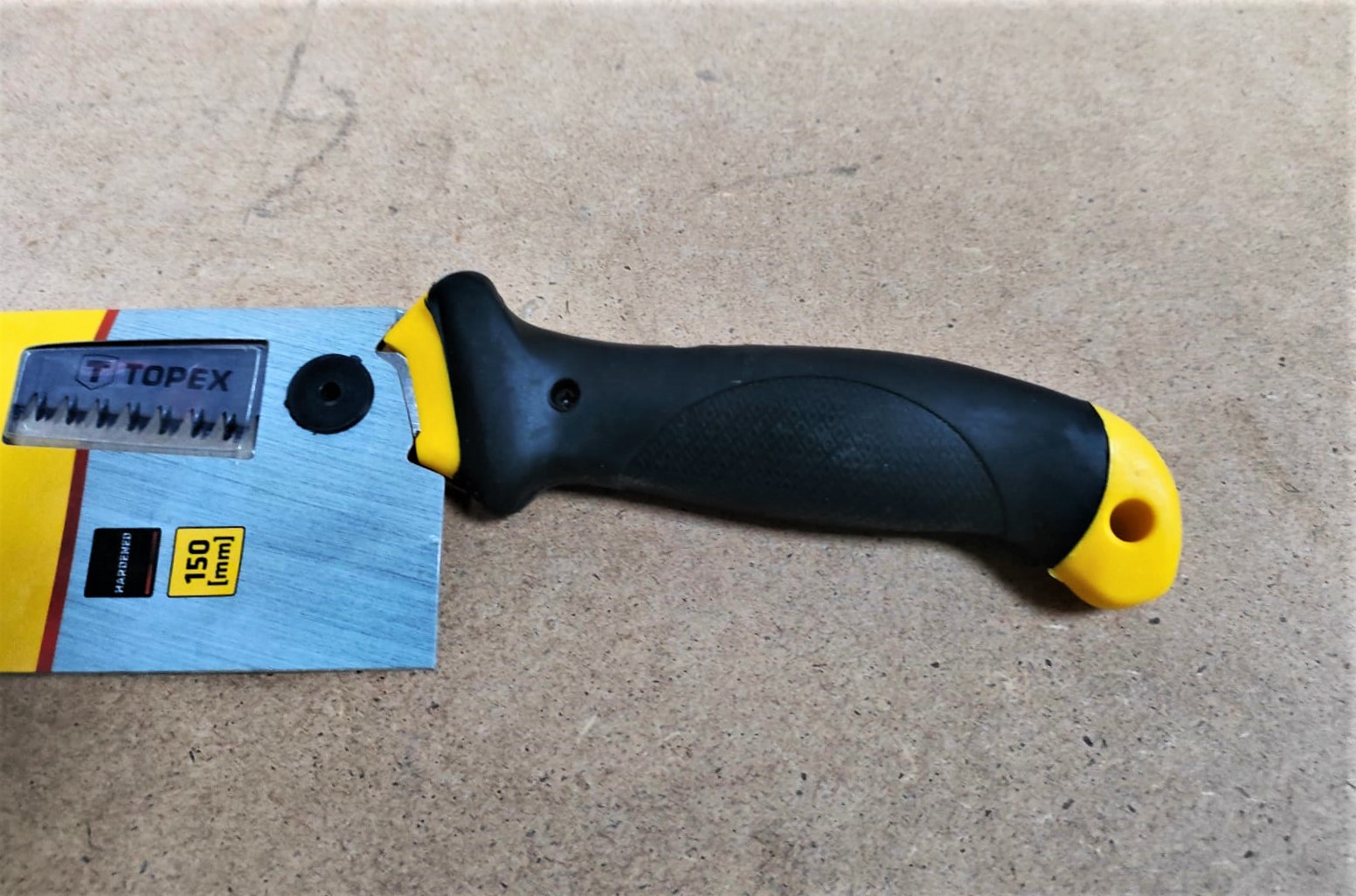 Ножовка по гипсокартону (ГКЛ) 150 мм, сменное полотно TOPEX								