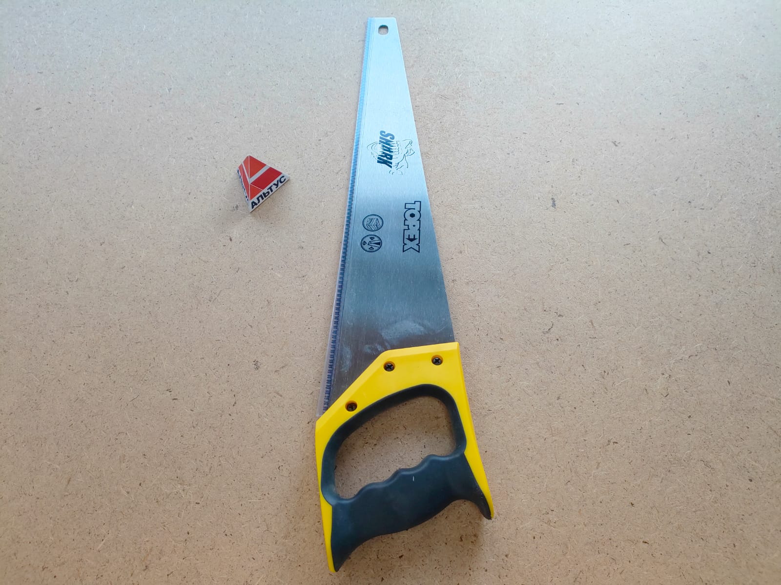 Ручная ножовка по дереву 500 мм Shark 11TPI TOPEX								