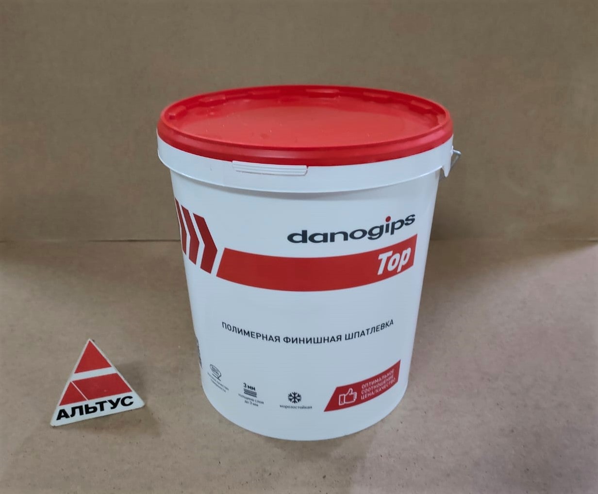 Шпатлевка полимерная финишная danogips TOP / Даногипс ТОП 24 кг								