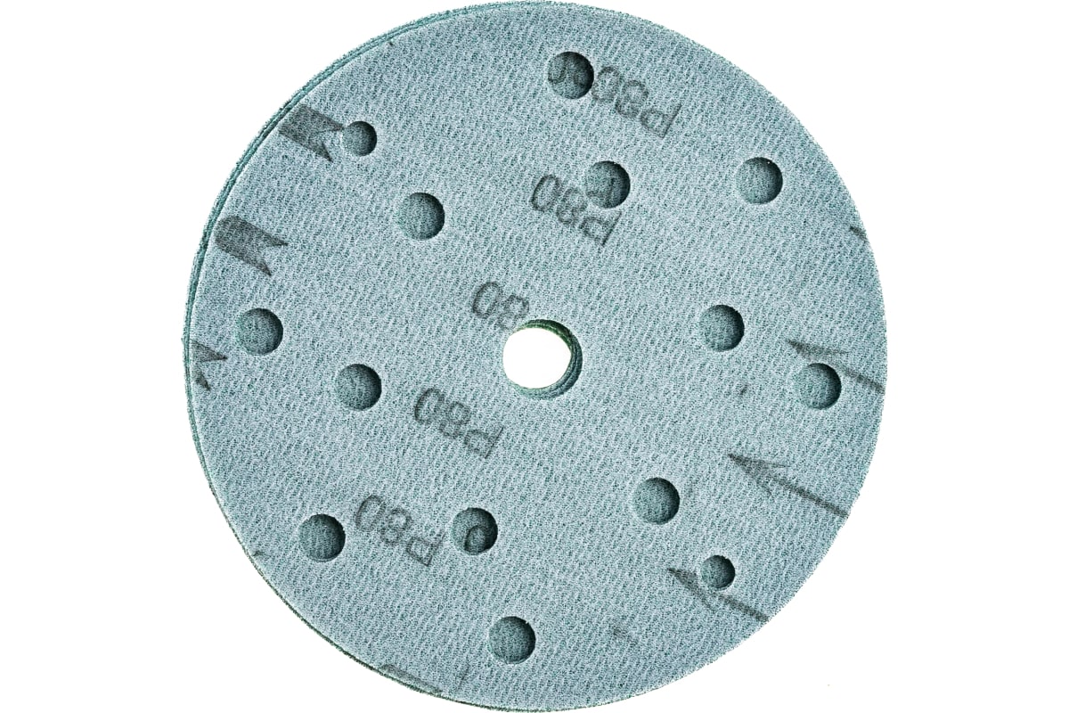 Абразивный диск d150 мм, 15 отв P0080 Schtaer FILM  (набор 10 шт)								